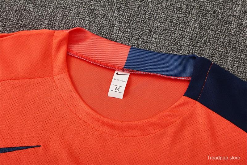 25/26 Barcelona Orange T90 Short Sleeve Jersey+Shorts