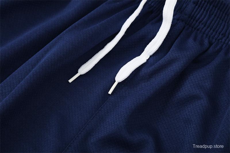 25/26 Barcelona Royal Blue T90 Short Sleeve Jersey+Shorts with XS