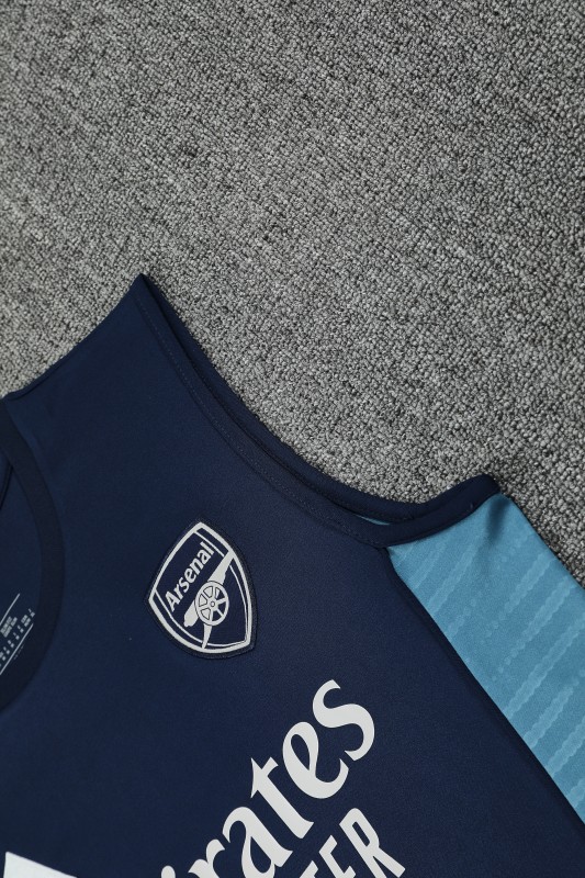 25/26 Real Madrid Navy Vest Jersey+Shorts
