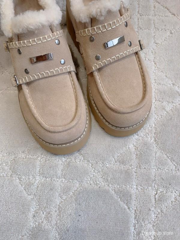 UGG 2025 SS Wool Warm Platform Casual Boots - AS00300