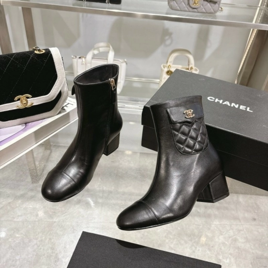 Chanel 2025 SS New Short Boots - LY00360