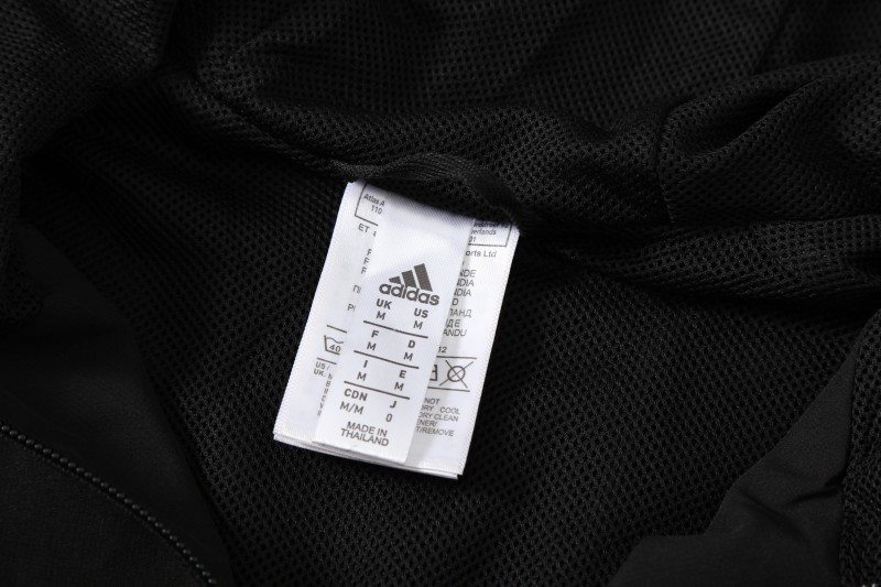 2025 Adidas Black Half Zipper Jacket+Long Pants S-2XL