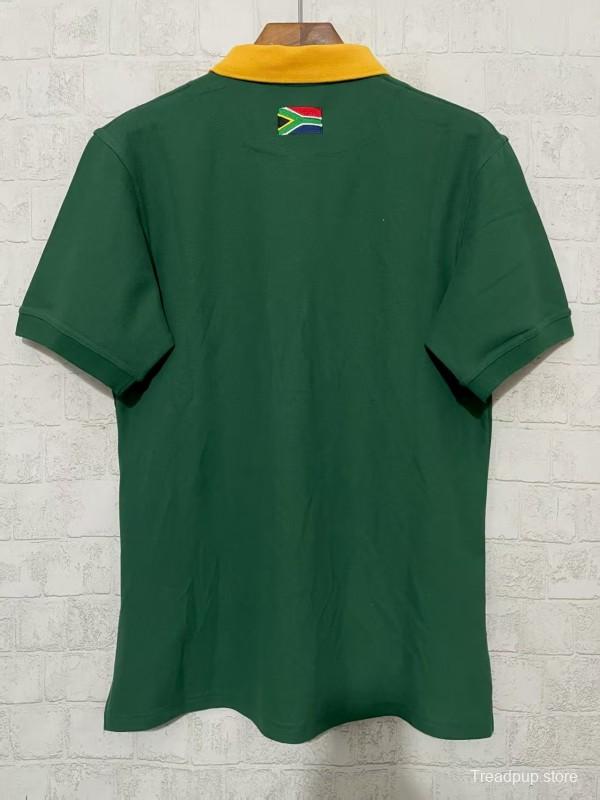 2026 South Africa Green Polo Rugby Jersey