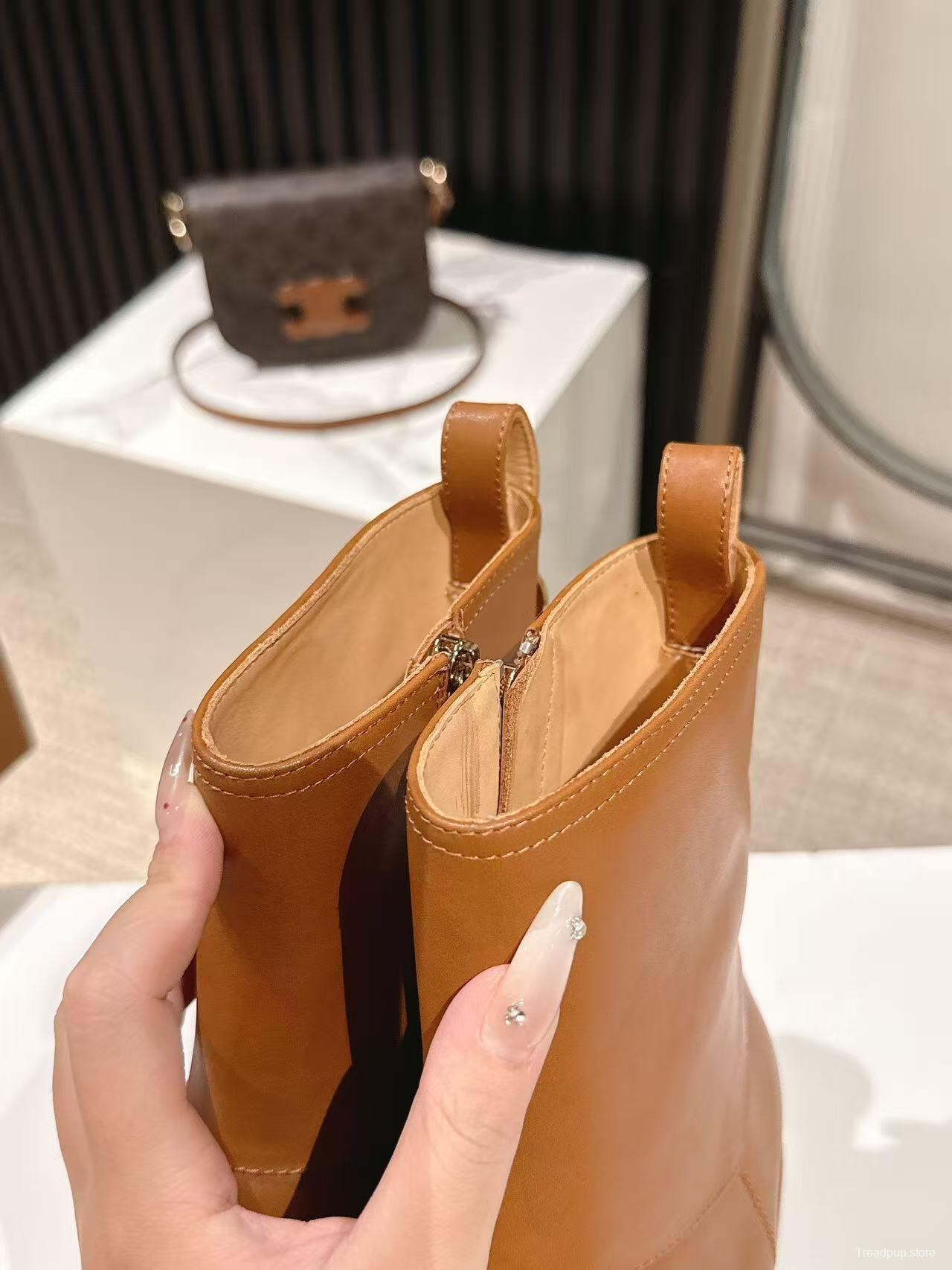 Loro Piana Autumn Winter 2025 SS Old Money Style Ankle Boots - LY00370/LY00410