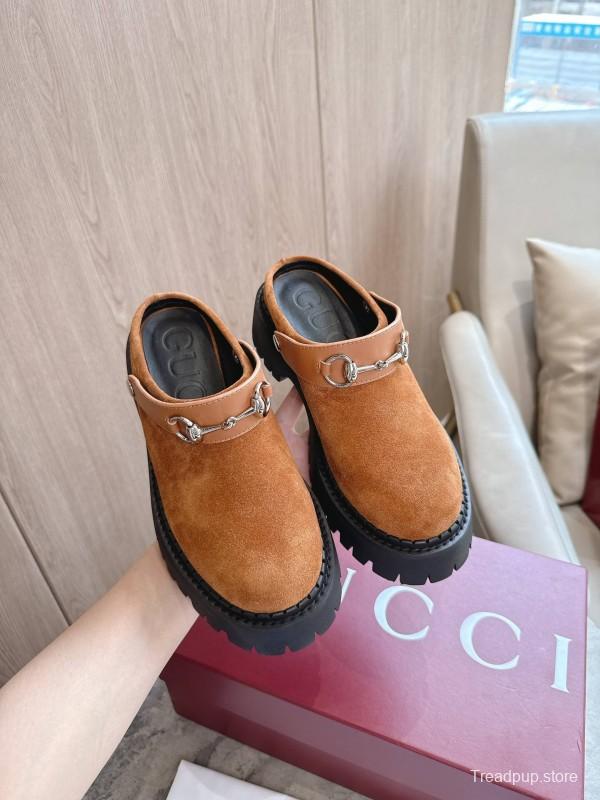 Gucci Women's Mule Shoes with Horsebit Detail - LY00300