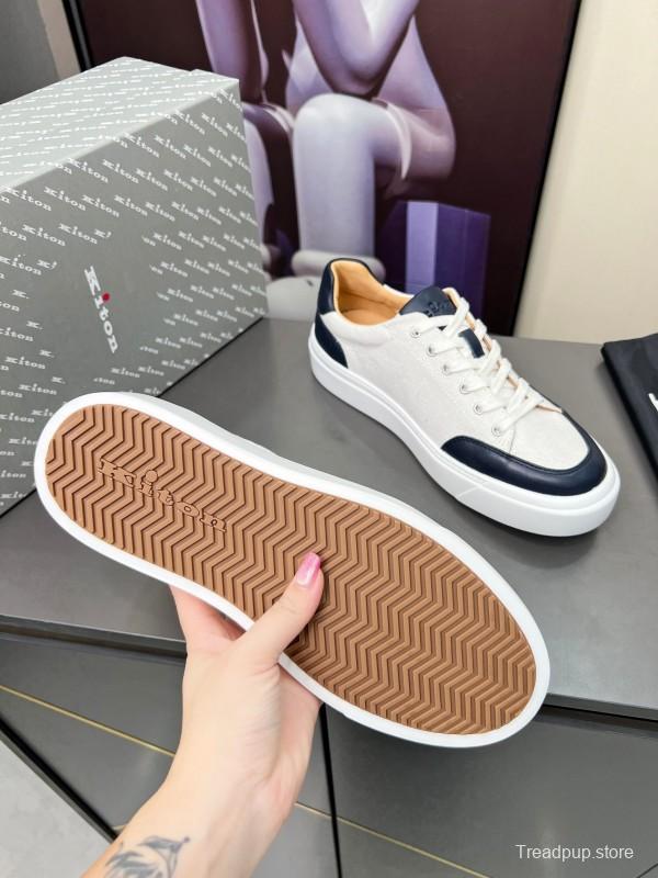 Kiton Tie-Dye Old Money Style Casual Men's Shoes - KFY00320