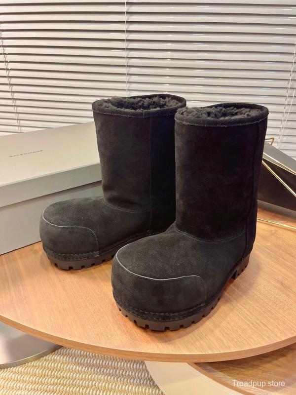 Balenciaga 2025 SS Oversized High Heel Snow Boots - AS00520