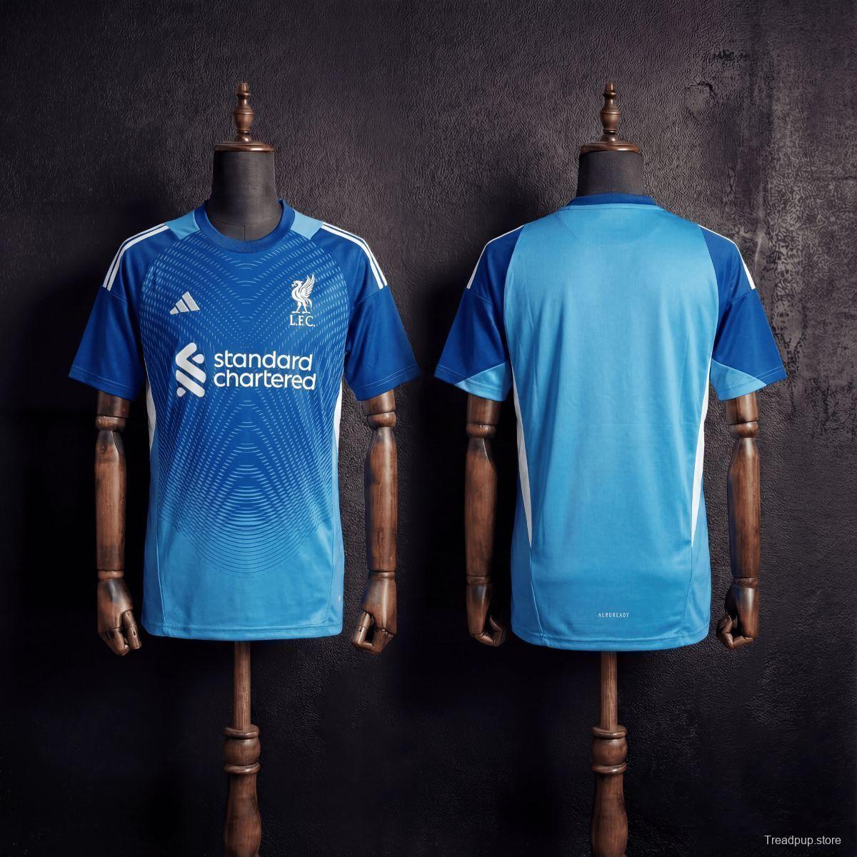 25/26 Liverpool Goalkeeper Blue Jersey