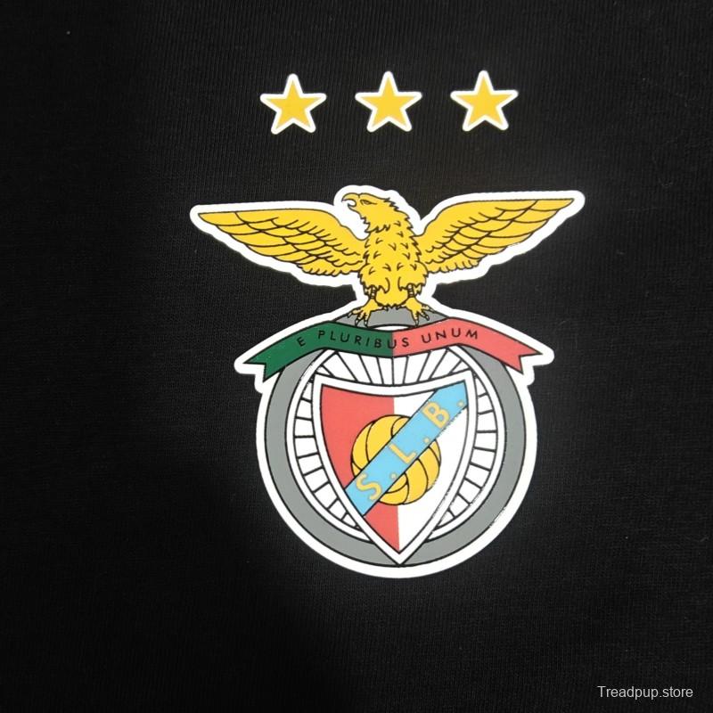 25/26 Benfica Embroidered Logo Hoodie 9 Colors