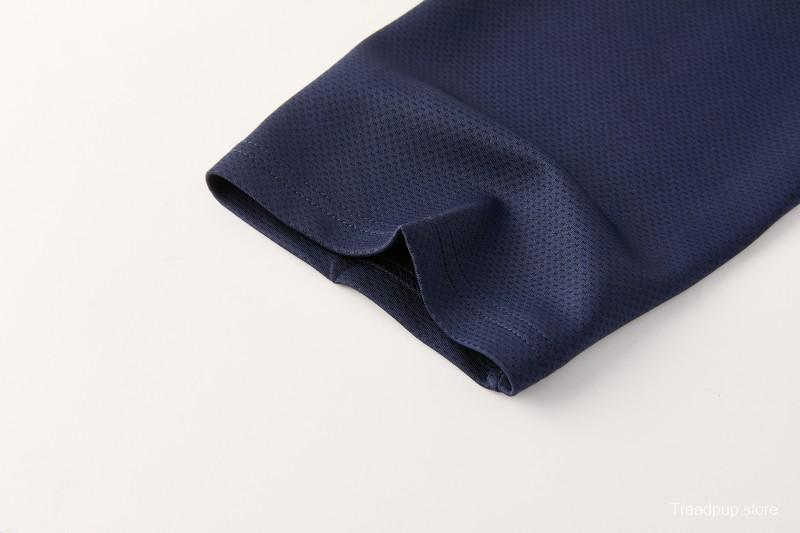 2026 NIKE Navy Full Zipper Jacket + Long Pants