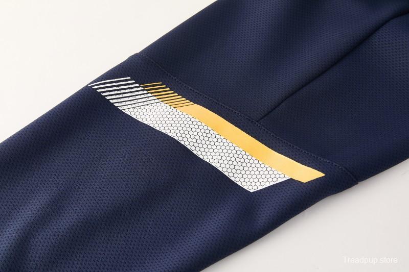 2026 NIKE Blue Full Zipper Jacket + Long Pants