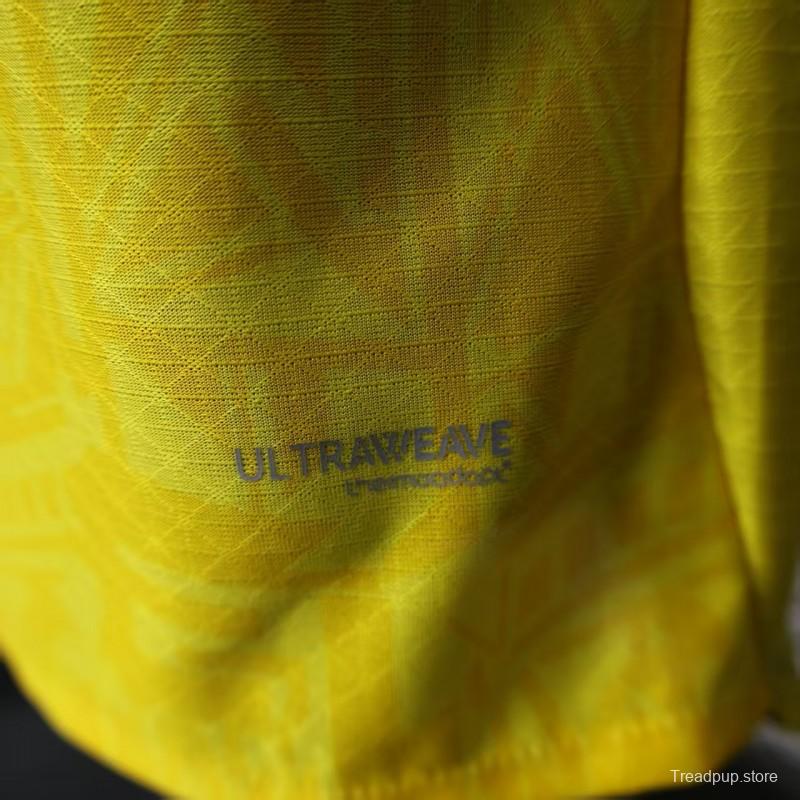 25/26 Player Version Borussia Dortmund Yellow with Black Trim Cup Jersey