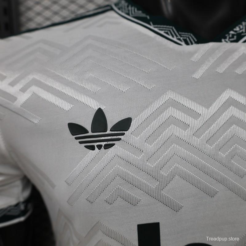 Player Version 26/27 Juventus White with Dark Green Special Edition Jersey