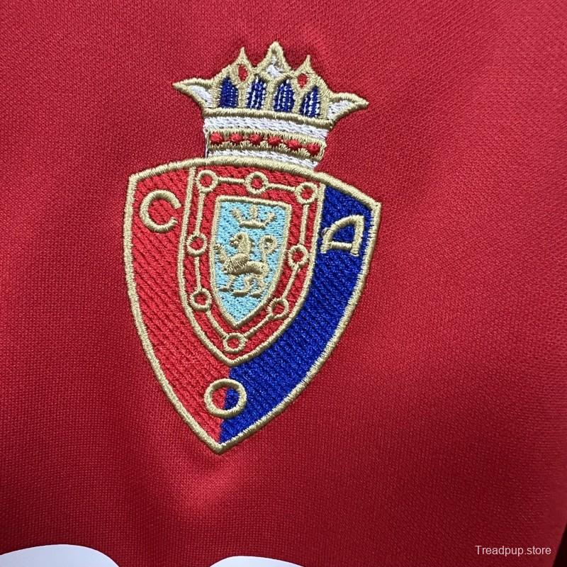2025/26 Mens CA Osasuna Retro Jersey