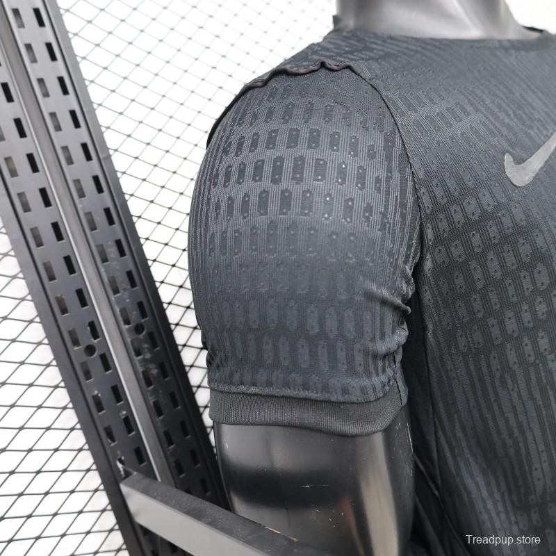 Player Version 26/27 Norway Away Black Tonal Stripe  Jersey