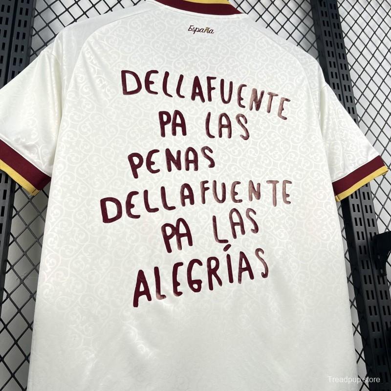 2026 Mens Spain X Dellafuente World Cup Away Jersey