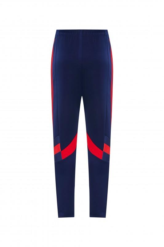 2026/27 Adidas Originals Red  Full Zipper Jacket Tracksuit + Navy Blue Long Pants