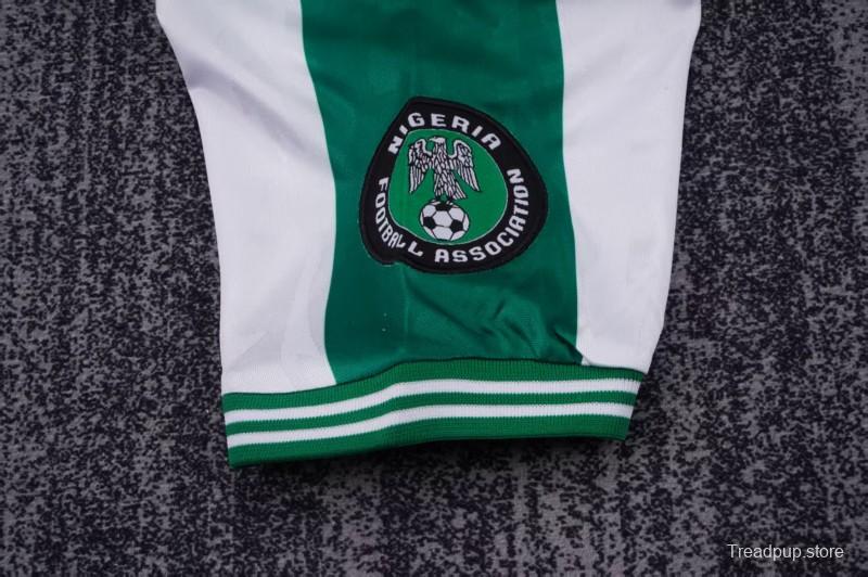 Retro Kids 1996  Nigeria Away White Jersey