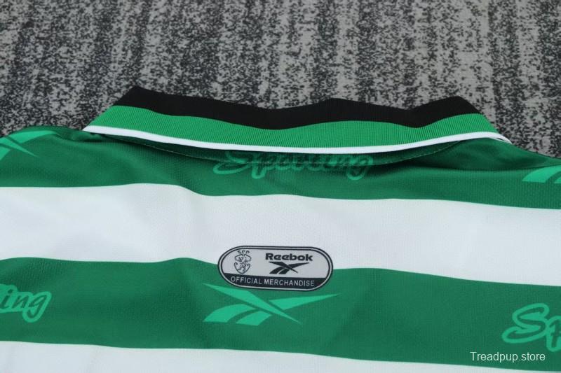 Retro Kids 99/00 Sporting Lisbon Home Jersey