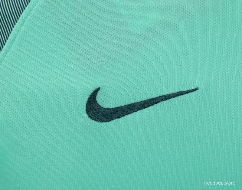 Retro Kids 2016 Portugal Away Green Jersey