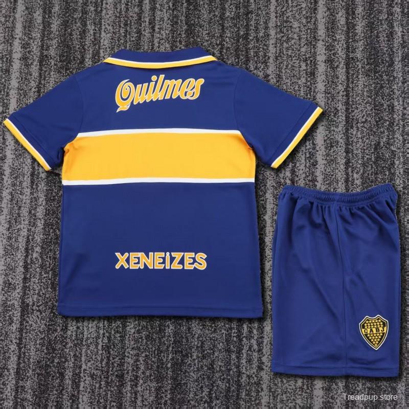 Retro Kids 96/97 Boca Juniors Home Jersey
