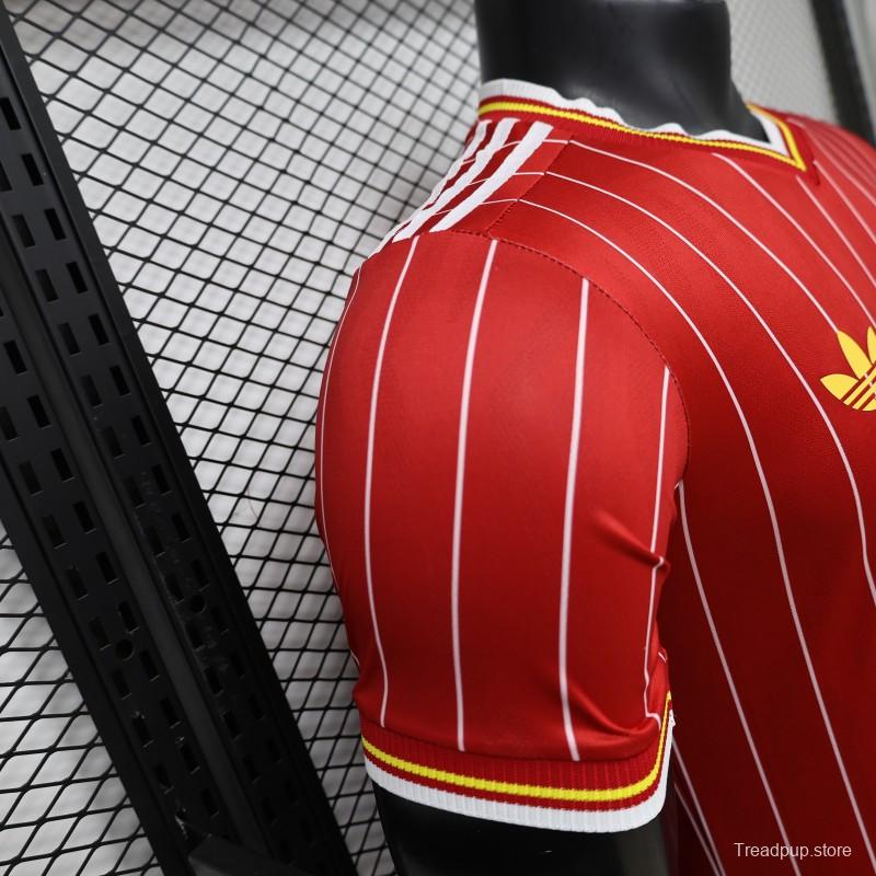 Player Version 26/27 Liverpool Red with White Pinstripe Home Jersey
