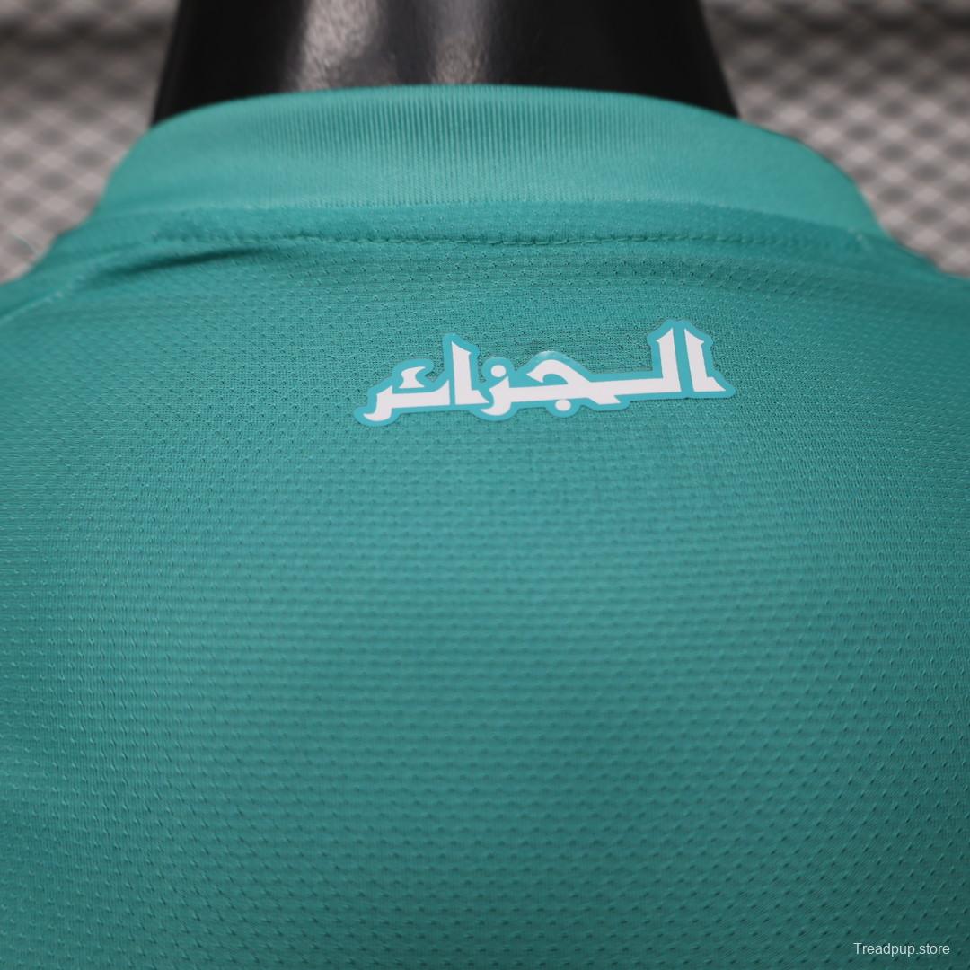 Player Version 26/27 Algeria Teal Green  Special Edition Away Jersey