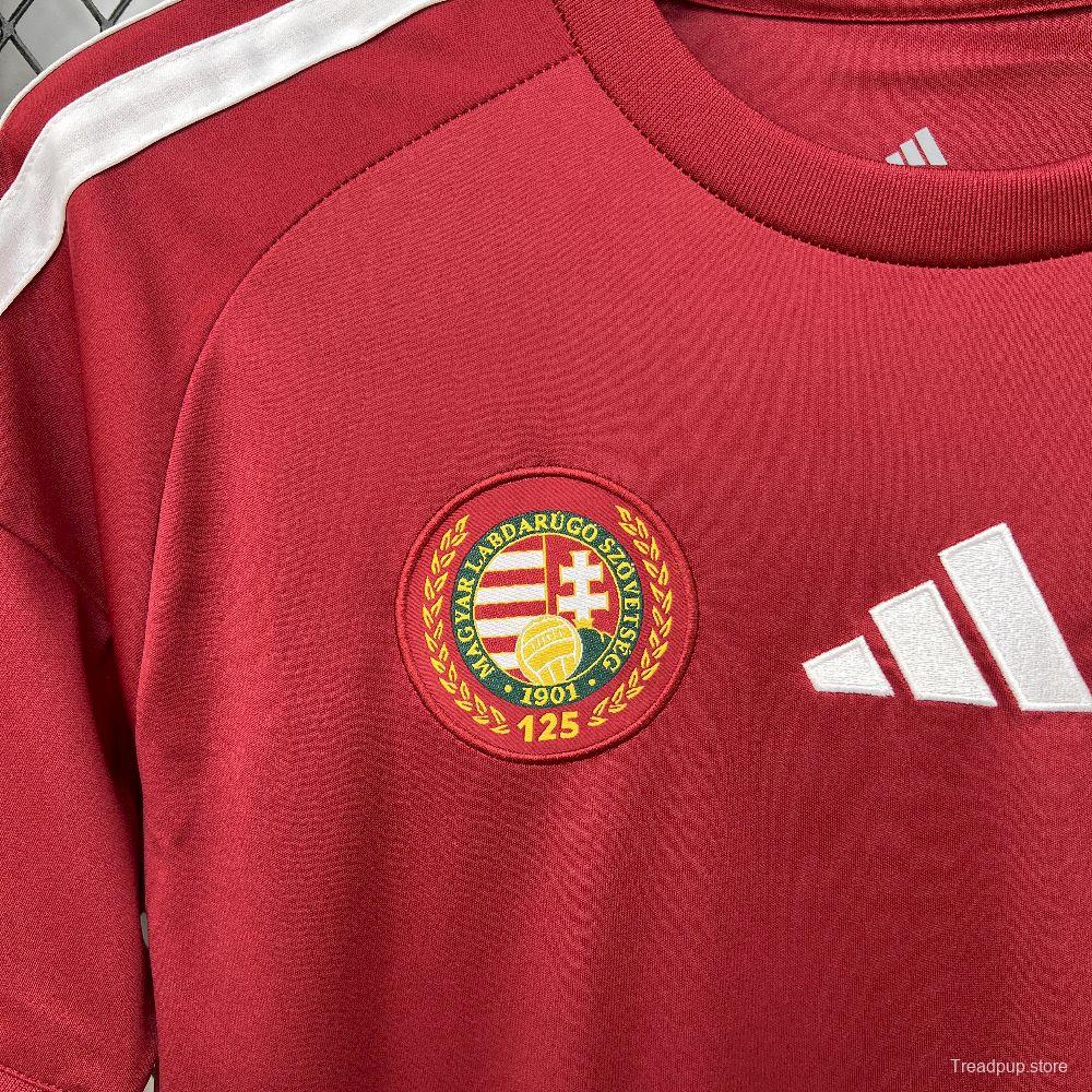 2025/26 Mens Hungary Home Jersey