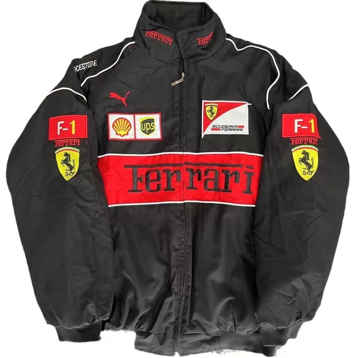 28+ Models Adult F1 MOTO Jacket Ebroidered Cotton Padded F 1 Racing Jacket