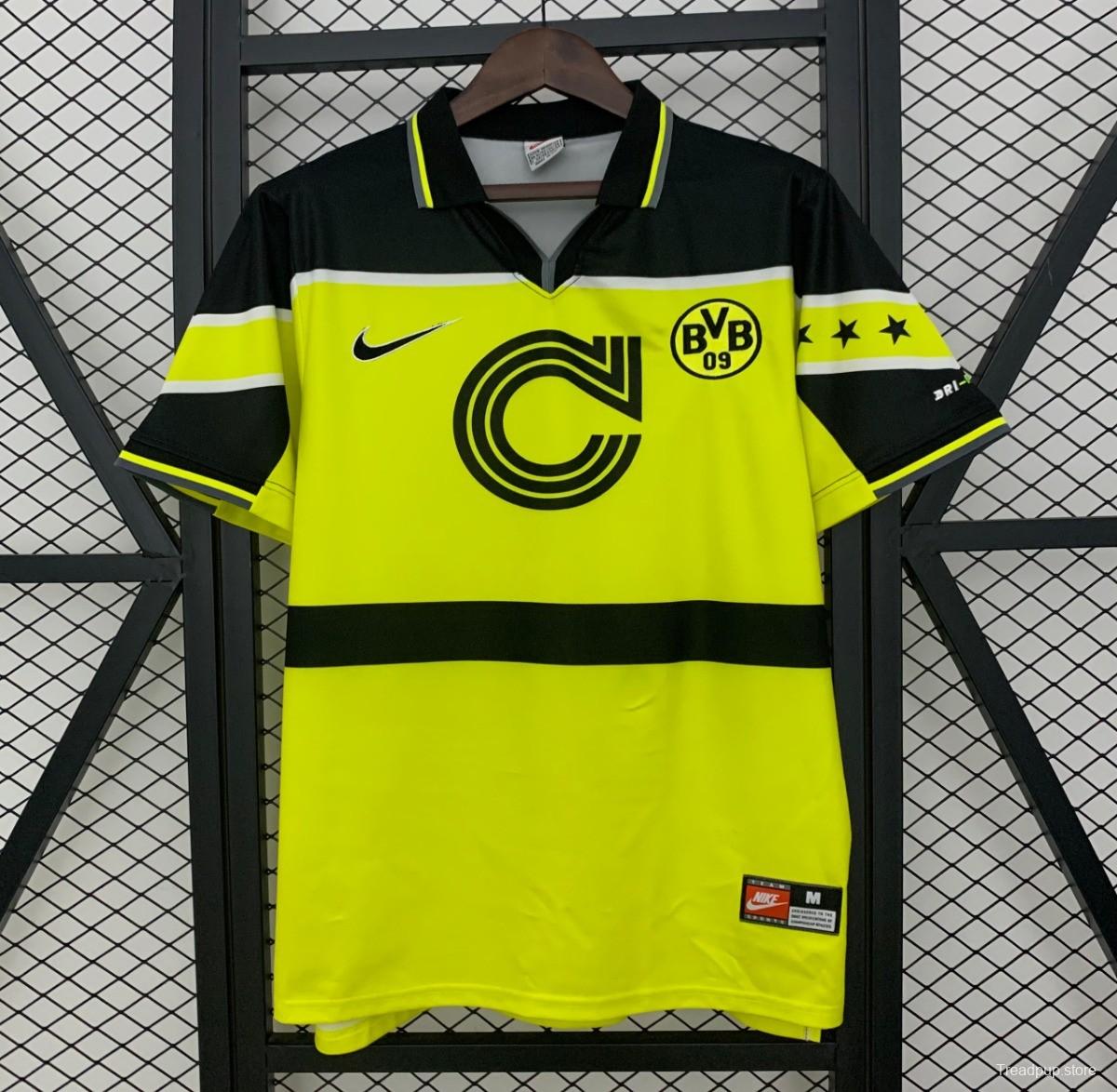 Retro 96/97 Borussia Dortmund Home Jersey