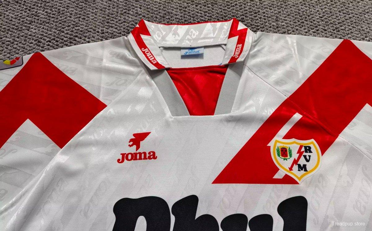 Retro 95/96 Rayo Vallecano Home Jersey