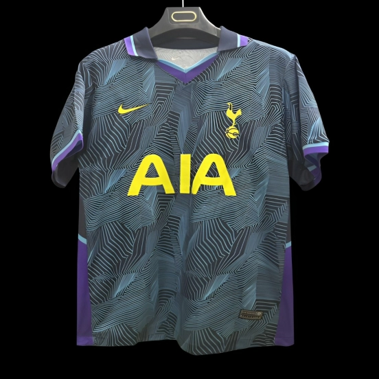 25/26 Tottenham Grey with Geometric Pattern Jersey