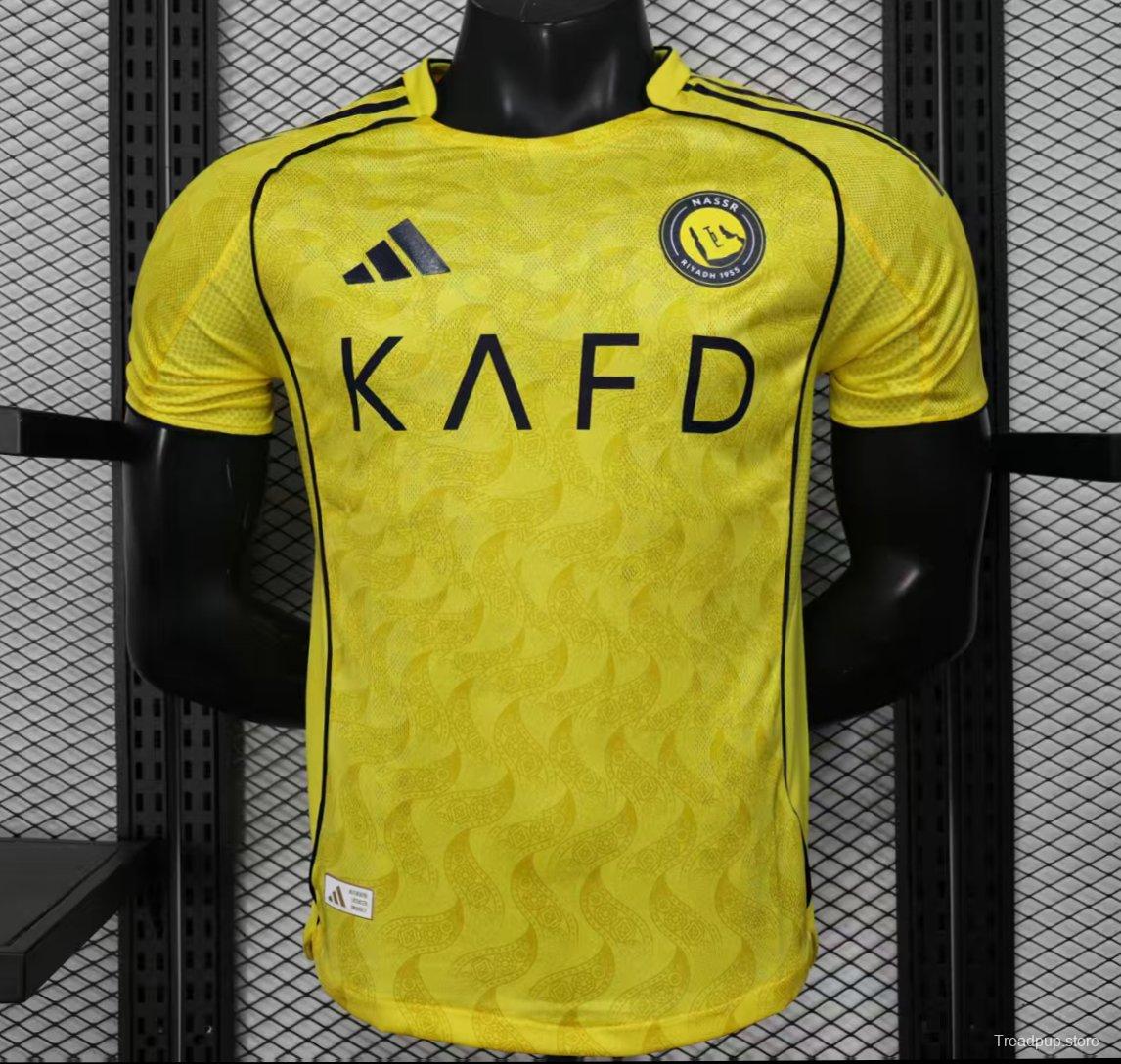 Player Version 25/26 Al-Nassr Home Jersey
