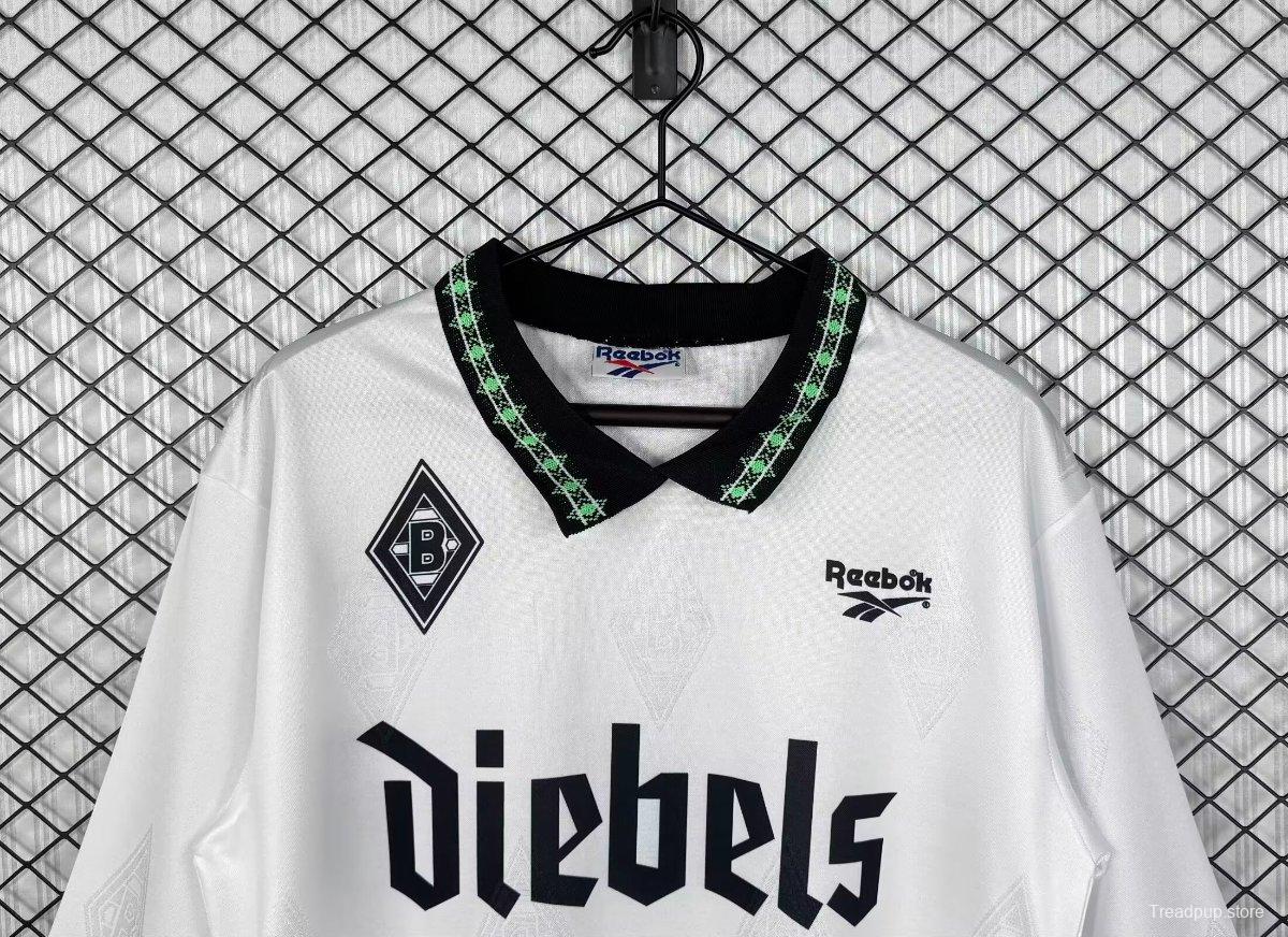 Retro 95/96 Borussia Mönchengladbach Home Long Sleeve Jersey