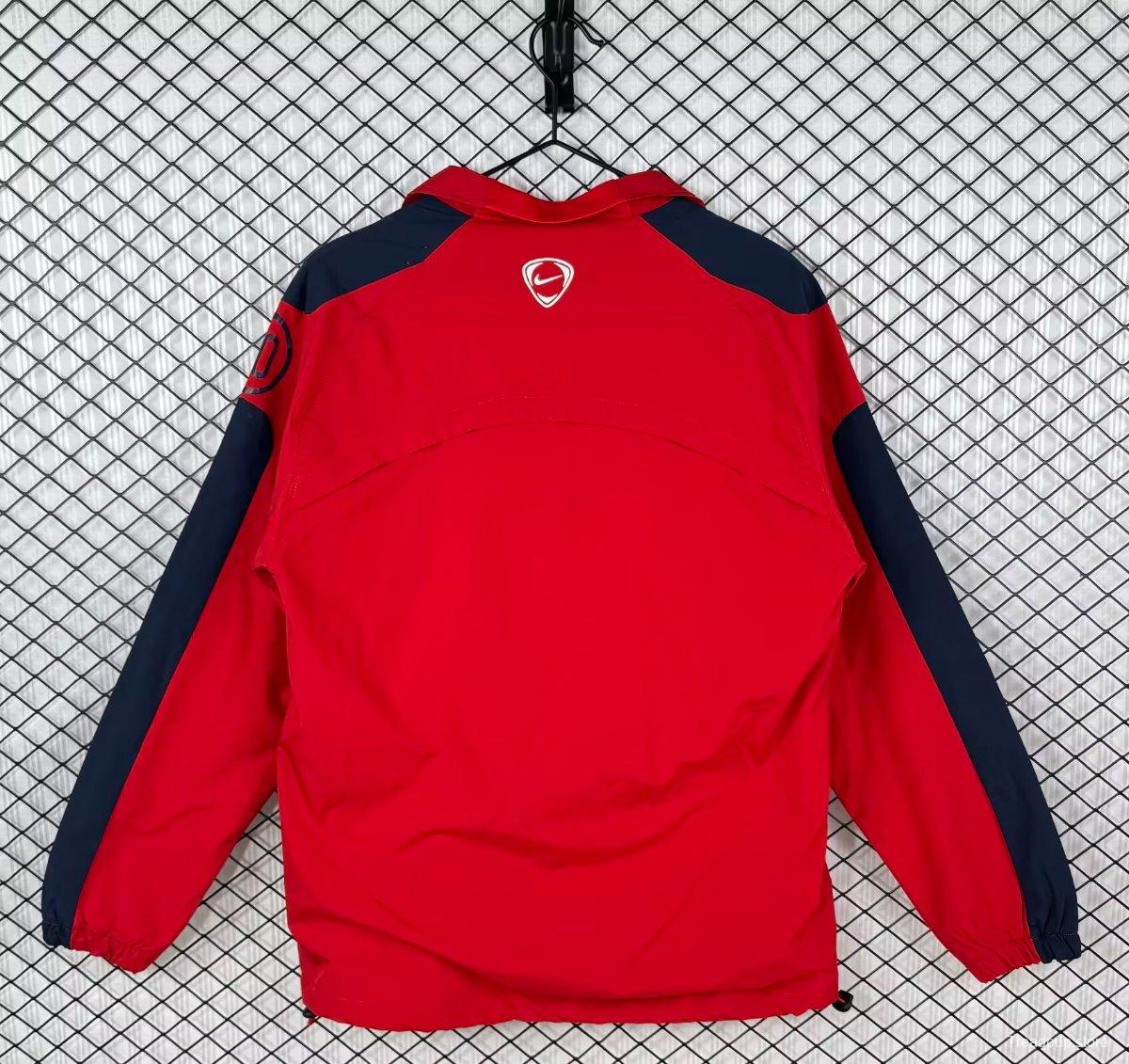 Retro 04/05 Arsenal Home Red Windbreaker