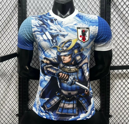 Player Version 2026 Japan Blue Samurai Dragon Special Edition Jersey
