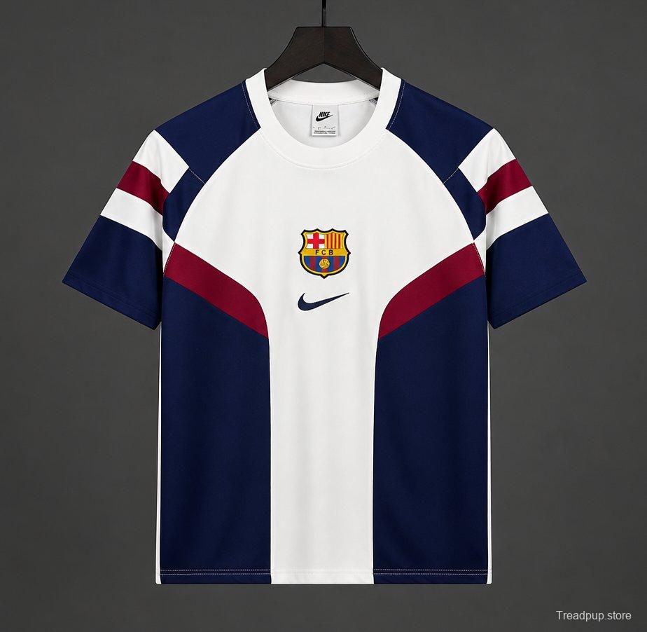 26/27 Barcelona Vintage 1998-01 Remake Away Jersey
