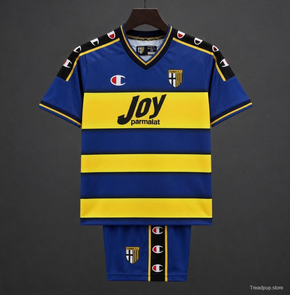Retro Kids 01/02 Parma Home Jersey