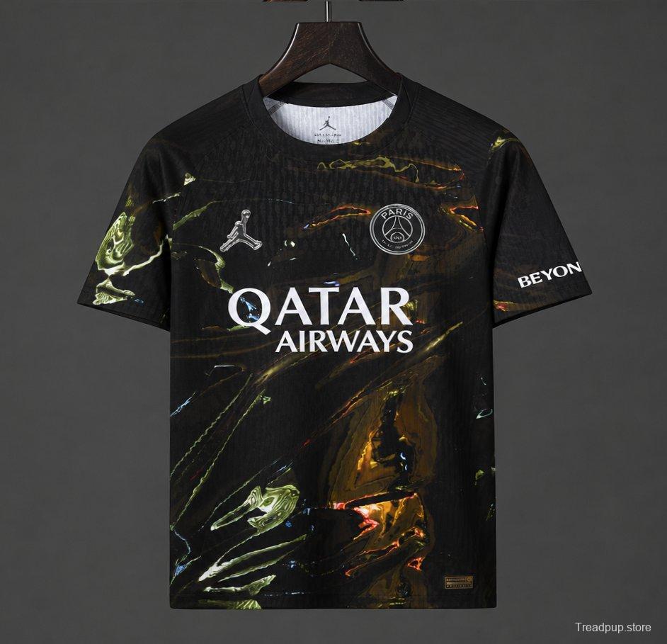 25/26 PSG Jordan Night Edition Jersey With Paris 75 Labubu Printing