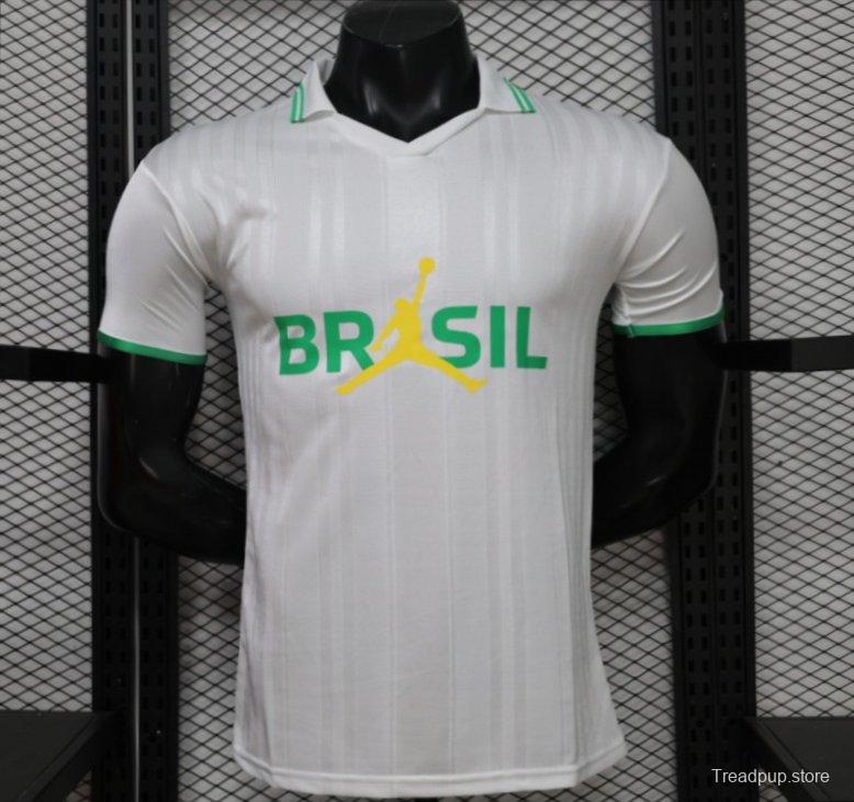 Player Version 26/27 Brazil × Jordan Brand White Special Edition Third Jersey