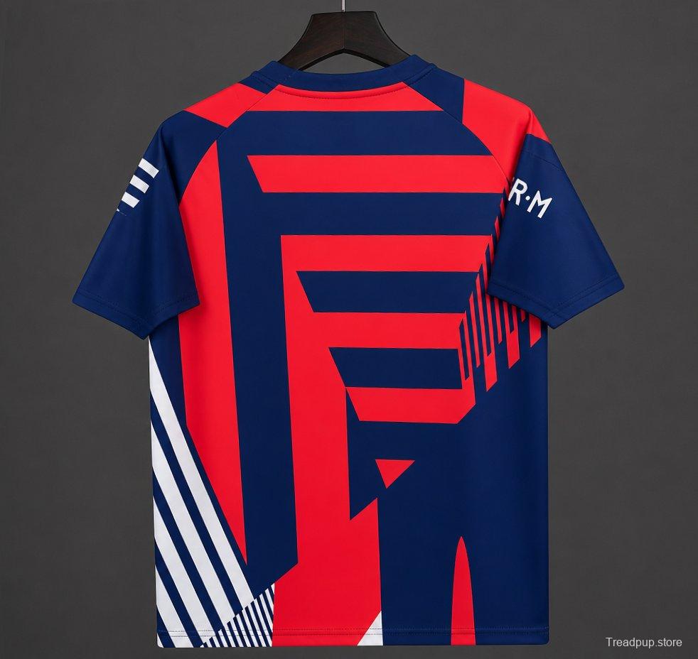 26/27 Bayern Munich Navy/Red/White Pre-match Jersey