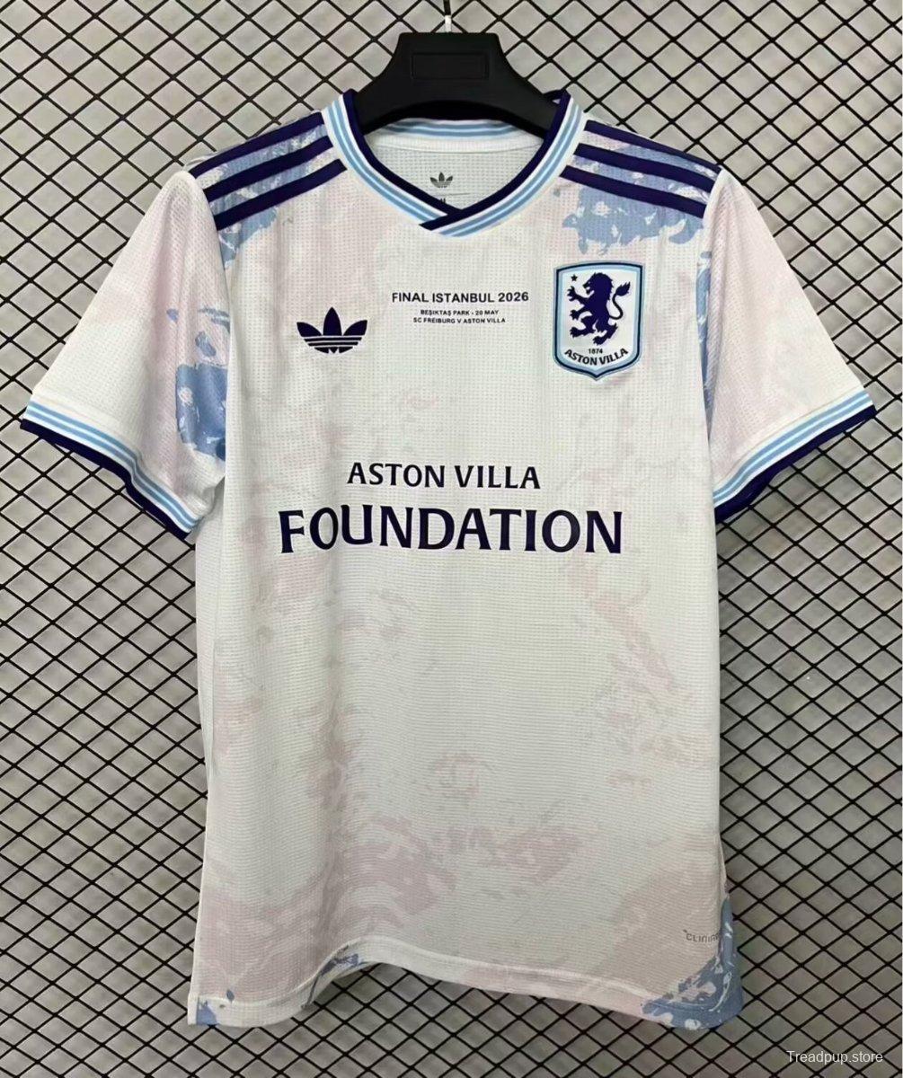 25/26 Aston Villa Europa League Final third jersey