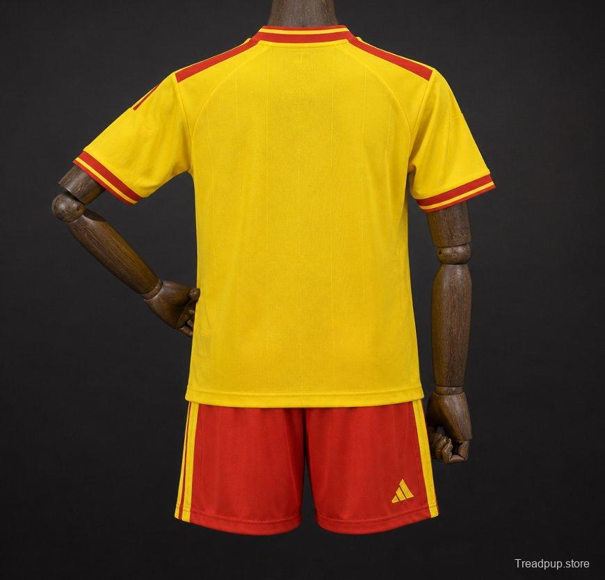 2026/27 RC Lens Yellow with Red Stripe Home Jersey